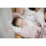 Sleepee Royal Baby újszülött pamut pólya, bársonyos anyagú, rózsaszín (Pink) színben