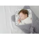 Sleepee Royal Baby újszülött pamut pólya, bársonyos anyagú, rózsaszín (Pink) színben
