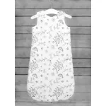 Sleepee Grow Up állítható baba hálózsák 0-24 hó, bélelt pamut, virágos Bloom minta (2.5 TOG)