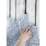 Sleepee Grow Up állítható baba hálózsák 0-24 hó, bélelt pamut, virágos Bloom minta (2.5 TOG)