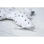 Sleepee Butterfly anti-shock pillangó babapárna Dots (fekete pöttyös) mintával, rázkódás elleni fejtámasztó babapárna babakocsiba és autósülésbe