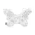 Sleepee Butterfly anti-shock pillangó babapárna Bloom virágminta, rázkódás elleni fejtámasztó babapárna babakocsiba és autósülésbe