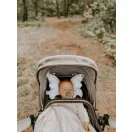 Sleepee Butterfly anti-shock pillangó babapárna Bloom virágminta, rázkódás elleni fejtámasztó babapárna babakocsiba és autósülésbe