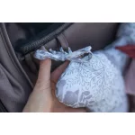 Sleepee Butterfly anti-shock pillangó babapárna Bloom virágminta, rázkódás elleni fejtámasztó babapárna babakocsiba és autósülésbe