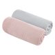 Muszlin Textil Pelenka (2 pack) Grey/Pink