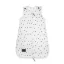 Sleepee NewBorn újszülött hálózsák 0-4 hó, bélelt pamut, fekete pöttyös (Black Dots) minta (2.5 TOG)
