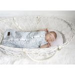 NewBorn Hálózsák / Black dots