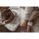 Sleepee NewBorn újszülött hálózsák 0-4 hó, bélelt pamut, fekete pöttyös (Black Dots) minta (2.5 TOG)