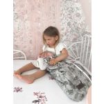 NewBorn Hálózsák / Black dots