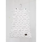 Sleepee Grow Up állítható baba hálózsák 0-24 hó, bélelt pamut, fekete pöttyös (Black Dots) minta (2.5 TOG)