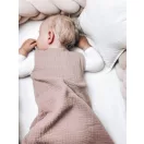Sleepee muszlin baba hálózsák 4-24 hó (M méret), Rose (1.0 TOG)