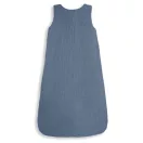 Sleepee muszlin baba hálózsák 4-24 hó (M méret), Petrol Blue (1.0 TOG)