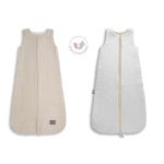 Sleepee kifordítható muszlin babahálózsák 2.5 TOG M méret Sand