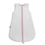 Sleepee újszülött kifordítható muszlin baba hálózsák 0-4 hó (S méret), Rose (1.0 TOG)