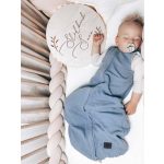 Sleepee kifordítható muszlin babahálózsák 2.5 TOG S méret - Ocean Green
