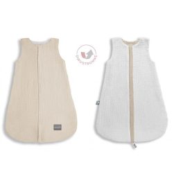 Sleepee kifordítható muszlin babahálózsák 2.5 TOG S méret - Sand
