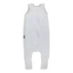 Sleepee kifordítható téli tipegő baba hálózsák 1-2 év (S), pamut borítás, világosszürke és sötétszürke színben (2.5 TOG)