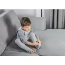 Sleepee téli tipegő baba hálózsák 1-2 év (S), pamut borítás, világosszürke és sötétszürke színben (2.5 TOG)