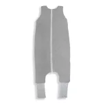 Sleepee kifordítható téli tipegő baba hálózsák 1-2 év (S), pamut borítás, világosszürke és sötétszürke színben (2.5 TOG)