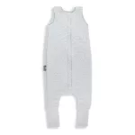 Sleepee kifordítható téli tipegő baba hálózsák 1-2 év (S), pamut borítás, menta és szürke (2.5 TOG)