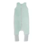 Sleepee kifordítható téli tipegő baba hálózsák 1-2 év (S), pamut borítás, menta és szürke (2.5 TOG)