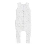 Kifordítható tipegő baba hálózsák 2.5 TOG S méret / Grey dots-black dots