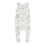 Sleepee kifordítható téli tipegő baba hálózsák 1-2 év (S), pamut borítás, virágos Bloom és pöttyös minta (2.5 TOG)