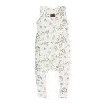 Sleepee kifordítható téli tipegő baba hálózsák 1-2 év (S), pamut borítás, virágos Bloom és pöttyös minta (2.5 TOG)