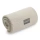 Sleepee Bamboo Touch vastag kötött bambusz babatakaró beige (bézs) színben, extra puha és meleg hőszabályozó takaró újszülötteknek
