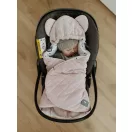 Kocsitakaró / Pólya / Royal baby / grey