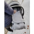 Kocsitakaró / Pólya / Royal baby / grey