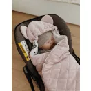 Kocsitakaró / Pólya / Royal Baby  / pink