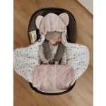 Kocsitakaró / Pólya / Royal Baby  / pink