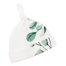 Sleepee Second Step baba pólya, puha pamut anyagból, Eucalyptus zöld leveles mintával (0.5 TOG)