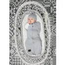 Sleepee Second Step baba pólya, puha pamut anyagból, Eucalyptus zöld leveles mintával (0.5 TOG)