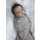 Sleepee Second Step baba pólya, puha pamut anyagból, Eucalyptus zöld leveles mintával (0.5 TOG)