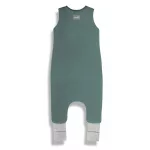 Sleepee muszlin tipegő hálózsák lábbal 1-2 év (S méret), Ocean Green zöld (1.0 TOG)