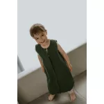 Sleepee muszlin tipegő hálózsák lábbal 1-2 év (S méret), Ocean Green zöld (1.0 TOG)