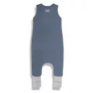 Sleepee muszlin tipegő hálózsák lábbal 1-2 év (S méret), Petrol Blue kék (1.0 TOG)