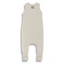Sleepee pamut tipegő hálózsák lábbal 3-4 év (M méret), beige homok (1.5 TOG)