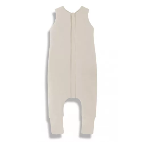 Sleepee pamut tipegő hálózsák lábbal 1-2 év (S méret), beige homok (1.5 TOG)