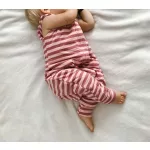 Sleepee pamut tipegő hálózsák lábbal 1-2 év (S méret), szürke (1.5 TOG)