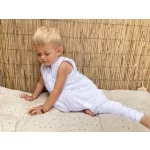 Sleepee pamut tipegő hálózsák lábbal 3-4 év (M méret), rose rózsaszín (1.5 TOG)