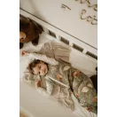 Sleepee téli tipegő baba hálózsák 1-2 év (S), pamut borítás, zöld Bohemian Green minta (2.5 TOG)