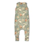 Kifordítható Tipegő Hálózsák (S) 2.5 TOG / Bohemian Green - Bohemian Botanic