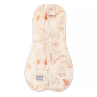 Sleepee First Step újszülött baba pólya, puha pamut anyagból, bézs (Bohemian Sand) színben (0.5 TOG)
