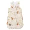 Sleepee NewBorn újszülött hálózsák 0-4 hó, bélelt pamut, bézs virágos (Bohemian Sand) minta (2.5 TOG)