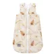 Sleepee NewBorn újszülött hálózsák 0-4 hó, bélelt pamut, bézs virágos (Bohemian Sand) minta (2.5 TOG)