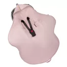 Sleepee autósülésbe való nyári muszlin babatakaró-pólya rózsaszín (Pink) színben, hordozóba illeszthető kivitel biztonsági öv nyílásokkal