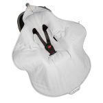 Nyári Muszlin Kocsitakaró / Pólya / Grey